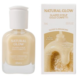 Ohora Gold Confetti Glaze Syrup Strengthener, 15ml, 1 piece