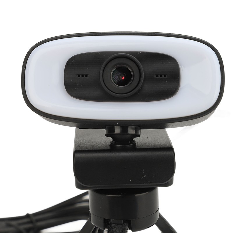 Computer Camera Driverless 3840x2160P USB 2.0 with Fill Light Microphone