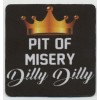 Dilly Dilly Bud Light  Beer COASTER - Pit of Misery - Budweiser Bier Crown Ad