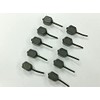 10pcs x Square Inline Fishing Weights Size 1.5oz Carp Freshwater