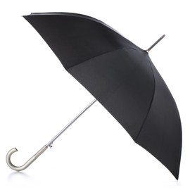 totes Men's and Women's Classic Eco Umbrella - Auto Open, Water-Resistant, 46" Canopy, Black