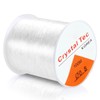 100m/Roll 0.8mm Clear Bead Cord, Bracelet Beading Thread Crystal Elastic