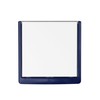 Durable 149x148.5mm Click Door and Wall Sign - Dark Blue