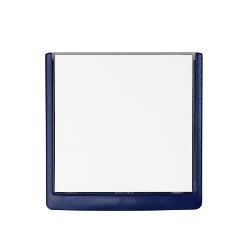 Durable 149x148.5mm Click Door and Wall Sign - Dark Blue