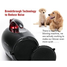 shernbao High Velocity Professional Dog Pet Grooming Hair Drying Force Dryer Blower 4.5HP (PBD-701H)