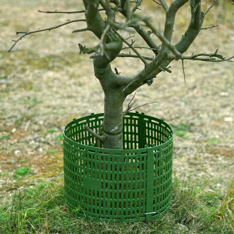 Omirome 10pcs Tree Trunk Protector, Tree Guards Trunk Protector with