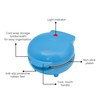 Innoteck Kitchen Pro 550W Mini Waffle Maker – Blue Bear-Shaped