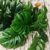 WX 75cm Monstera18hojas Planta Artificial Decoracion Con Maceta