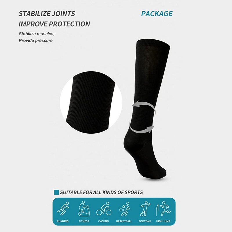 SSDH Compression Socks with Zipper, for Women and Men 20-30