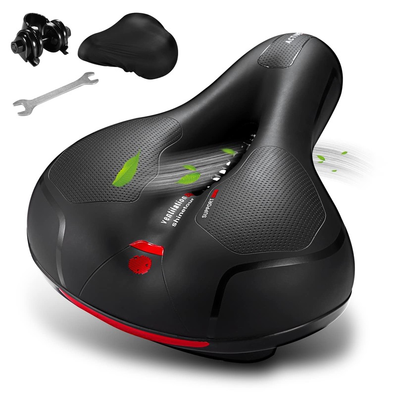 Comfortable Seat Cushion for Men Women with Dual Shock Absorbing