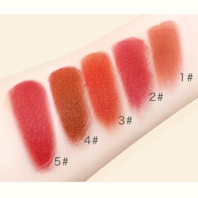 5 Colours Capsule Lipstick Mini Set for Teenagers / Beginners,