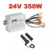 Unbranded 24V 350W Brush Motor Speed Controller and Throttle Grip