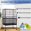 Daoeny Large Bird Cage Cover, Bird Cage Seed Catcher, Adjustable