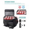 FOXI Large Lunch Cooler Bag Insulated Reusable Lunch Bag For