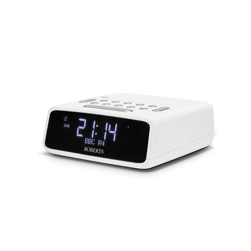 Roberts ORTUSDAB FM/DAB/DAB+ Bedside Alarm Clock with large LCD VA