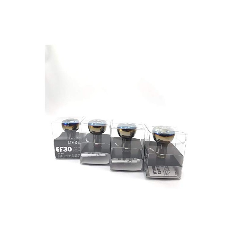 LIVRE EF30 Handle Knob [Fire/Titanium]