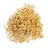 Grommet Eyelets, 100Pcs 6mm Brass Eyelets with Gaskets for Leather