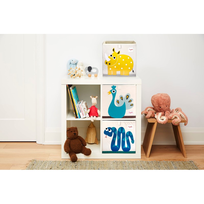 3 Sprouts Toy Storage Organizer: Toy Box Cube Organizer for