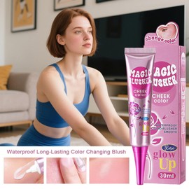 Liquid Blush | Color Changing Natural Waterproof Beauty Liquid Blush - Face Makeup for Under Eye Brightening Highlighting Cheek Sculpting Contouring