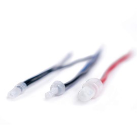 VIVIZHWH Crimp Terminal Cap Replacement, Closed Terminal Connector with Insulated Sheath, CE Type, Terminal Industry, Crimp Terminal, Wiring, Replacement, Easy to Use, AWG 22-16/16-14/12-10, Set of