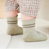 FedMois 5 Pairs Baby Kids Anti-slip Socks Cotton non skid