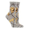 WHD Yellow Lab Socks (Gray, Medium)