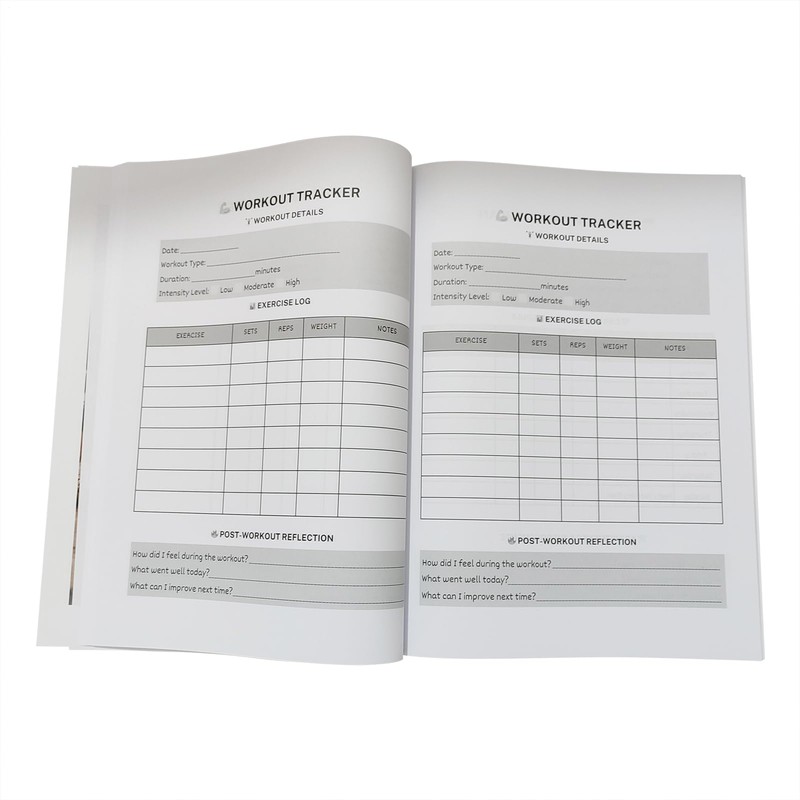 Workout Journal - Workout Notebook - Daily Notebook Health Tracker