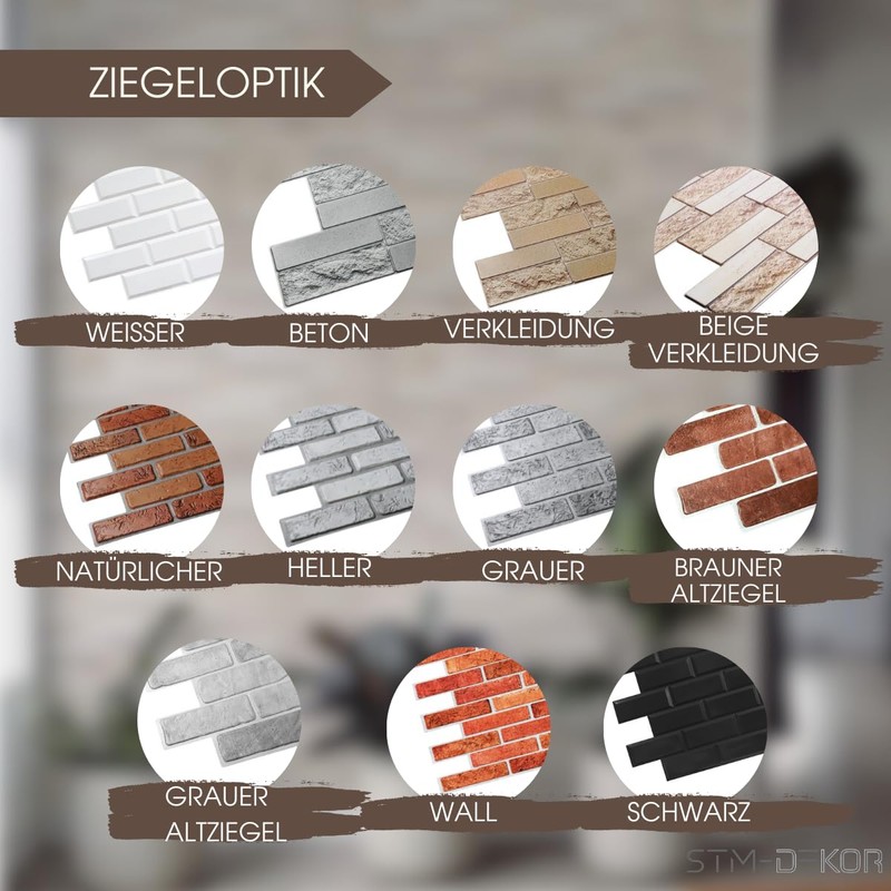 3D PVC Wall Panels, Ceiling Panels, Brick Look Panels, 1