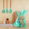 hecef Kitchen Utensils Set, 32 PCS Silicone Cooking Utensils Set