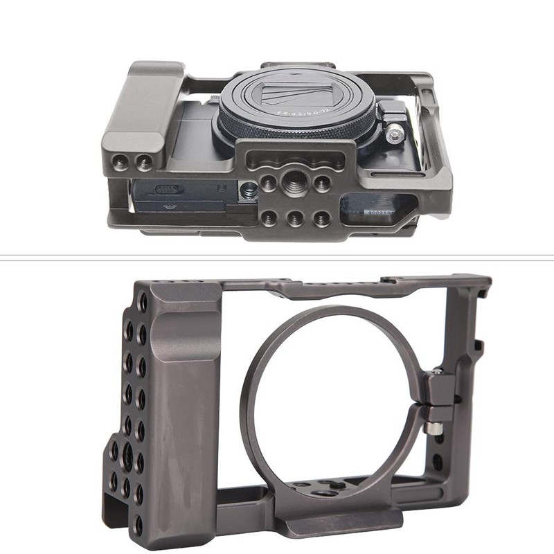 Aluminium Alloy CNCMachining Photography Camera Cage with Rich Extension, 360