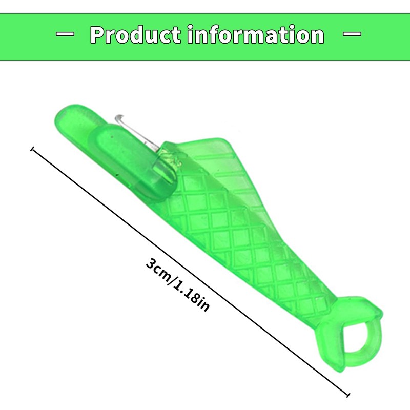 ASIRYVA 10 Pcs Sewing Needle Threader, Quick Sewing Machine Loop