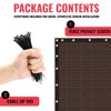 SEALTECH Ultra Heavy Duty 200 GSM Privacy Fence Screen –