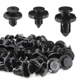 100pc Nylon Fasteners for Subaru Clips Bumper Rivet Fender Liner Retainers Replace #90914-0007, 90913-0067, 90914-0051 Screws Kit Push Type