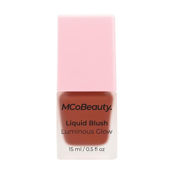 MCoBeauty Liquid Blush Luminous Glow Bella Vita Dusty Rose SHRINK