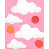 xo, Fetti White Cloud Balloons - 4 pc | Birthday
