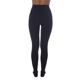 CzSalus Flat Weave Slimming Compression Leggings, 18-21 mmHg , for Lipedema-Lymphedema - Black - XXX-Large