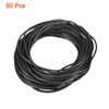 sourcing map Pack of 50 Nitrile Rubber O-Rings 53 mm