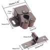 Cold Rolled Steel Cupboard Closet Cabinet Door Double Ball Roller
