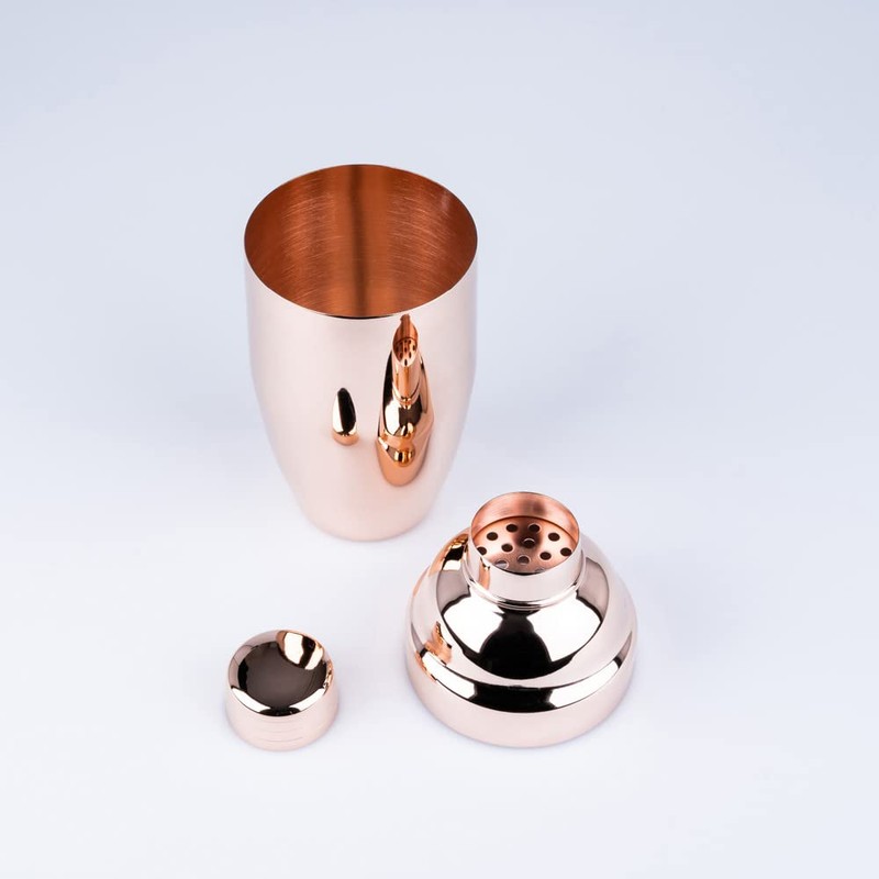 Standard Cocktail Shaker 530ml Pink Gold