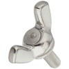 TRUSCO B35-0308 Stainless Steel Forged Butterfly Bolts, M3 x 8,