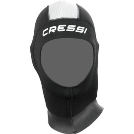 Cressi Women's Castoro Plus Neoprene Diving Hood - Black, Medium/4-5 Years