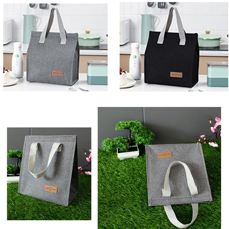Lunch Bag, Insulated Lunch Bag, Stylish, Office, Work, School, Picnic,