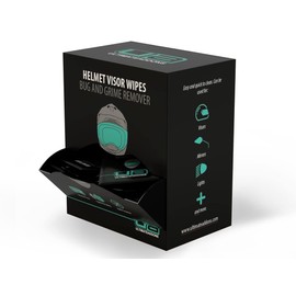 Ultimateaddons Packung mit 100 St�ck Motorrad Visier-Reinigungst�chern