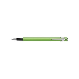 Caran d'Ache 849 Metal Fountain Pen - Neon Green