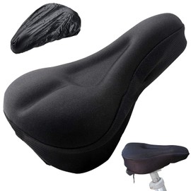 Bike Seat Cushion,Bike Seat Cover,Exercise Bike Seat Cushionfor Men & Women, Extra Soft Gel Padded Bike Seat Cover, Indoor & Outdoor