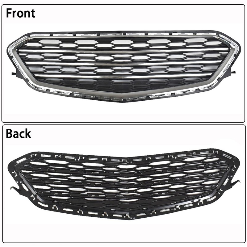 SEBLAFF Front Bumper Lower Grille Grill Replacement for 2016 2017