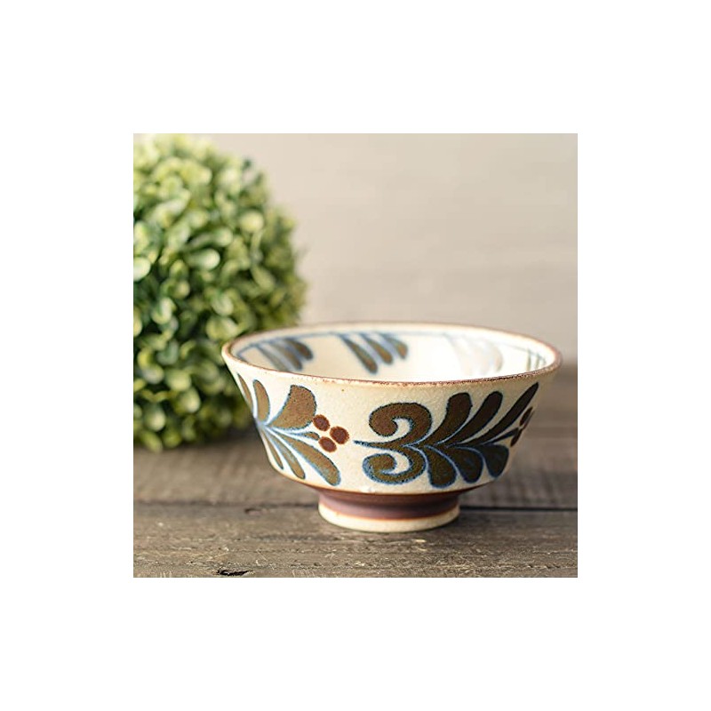 Kobayashi Pottery Picaji Rice Bowl, Wind