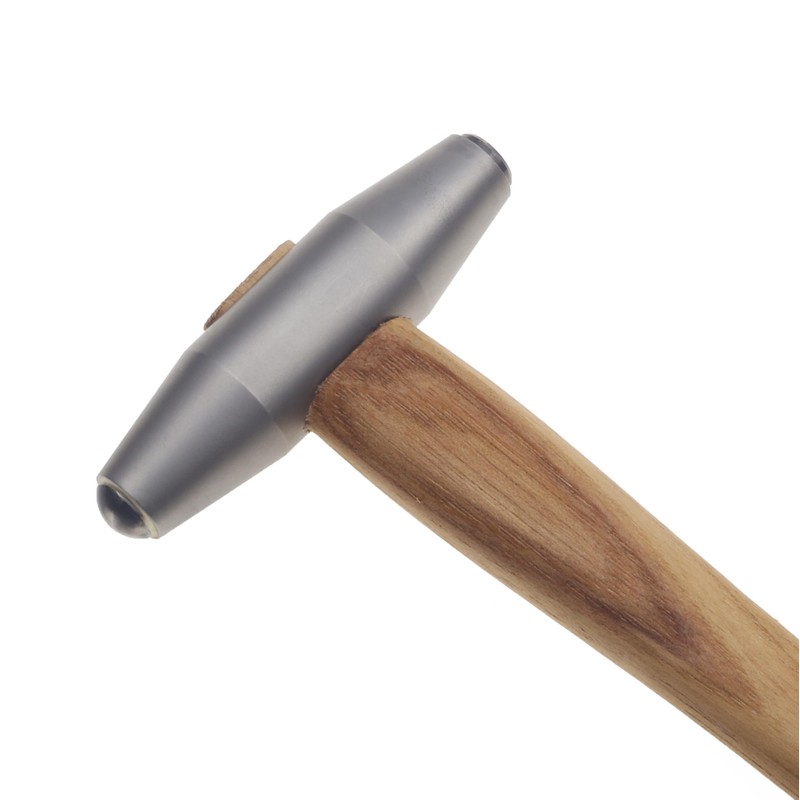 Tungsten Carbide Ball Peen Blade Straightening & Riveting Hammer (RED