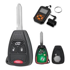 315 MHz OHT692427AA car Key fob Replacement Fit for Chrysler 200 Chrysler PT Cruiser Chrysler Sebring Dodge Avenger Jeep Liberty car Key fob with Replacement Tool OHT692713AA