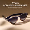 Cyxus Nerd Sunglasses Men Women Retro Polarised Sunglasses Outdoor UV